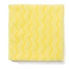 Rubbermaid Commercial FGQ61000YL00 16 in. x 16 in. Microfiber Reusable Cleaning Cloths - Yellow (12/Carton)