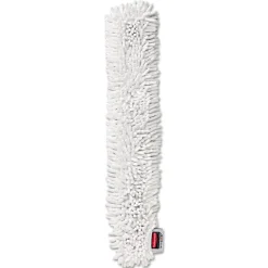 Rubbermaid Commercial HYGEN HYGEN Quick-Connect Microfiber Dusting Wand Sleeve - White (6/Carton)
