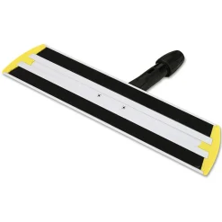 Rubbermaid Commercial HYGEN HYGEN 17 in. Quick Connect Single-Sided Aluminum Wet/Dry Mop Frame - Yellow