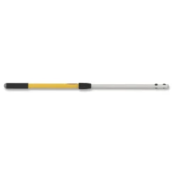 Rubbermaid Commercial HYGEN 48 in. - 72 in. HYGEN Quick-Connect Extension Handle - Yellow/Black