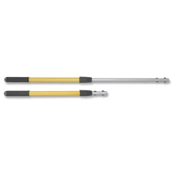Rubbermaid Commercial HYGEN 48 in. - 72 in. HYGEN Quick-Connect Extension Handle - Yellow/Black