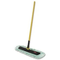 Rubbermaid Commercial HYGEN FGQ55900BK00 HYGEN 18 in. Quick Connect Single-Sided Plastic Wet/Dry Mop Frame - Black