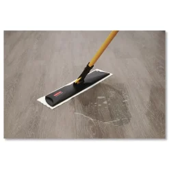 Rubbermaid Commercial HYGEN FGQ55900BK00 HYGEN 18 in. Quick Connect Single-Sided Plastic Wet/Dry Mop Frame - Black