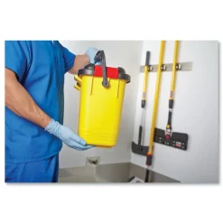 Rubbermaid Commercial HYGEN 6.8 gal. HYGEN Charging Bucket - Yellow