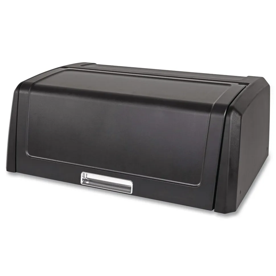 Rubbermaid Commercial Locking Security Hood for Housekeeping Carts - Black