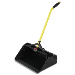 Rubbermaid Commercial Maximizer 20.44 in. W x 29 in. H Plastic Heavy-Duty Stand Up Debris Pan - Yellow/Black