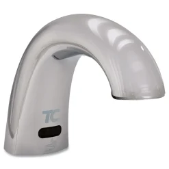 Rubbermaid Commercial One Shot 11 in. x 14 in. x 3.5 in. Touch Free Foam Soap Dispenser - Chrome (4/Carton)