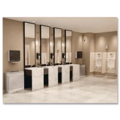 Rubbermaid Commercial One Shot 1.9 in. x 5.5 in. x 4 in. Touch Free Foam Soap Dispenser - Polished Chrome