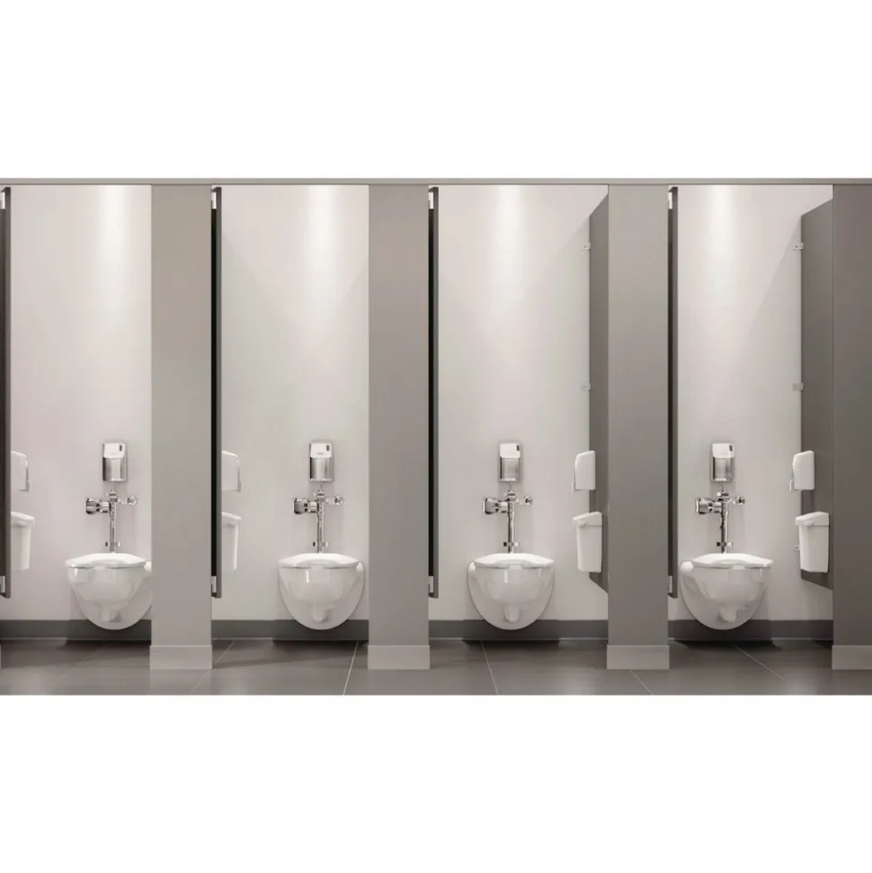 Rubbermaid Commercial Plastic Sanitary Napkin Receptacle with Rigid Liner - White