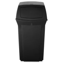 Rubbermaid Commercial Ranger 45-Gallon Fire-Safe Structural Foam Container - Black