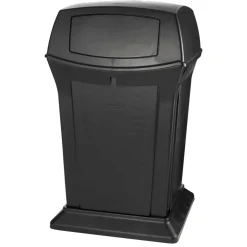 Rubbermaid Commercial Ranger 45-Gallon Fire-Safe Structural Foam Container - Black
