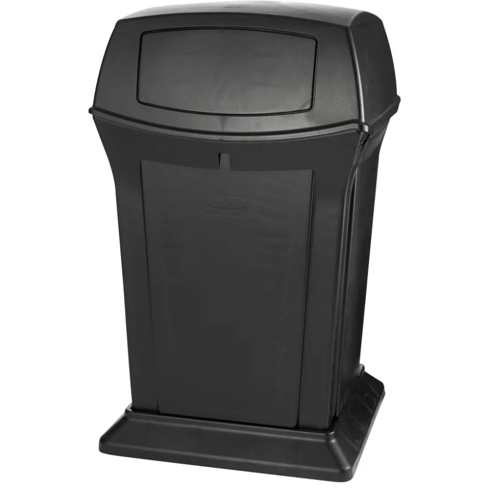 Rubbermaid Commercial Ranger 45-Gallon Fire-Safe Structural Foam Container - Black