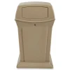 Rubbermaid Commercial Ranger 45-Gallon Fire-Safe Structural Foam Container - Beige