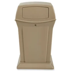 Rubbermaid Commercial Ranger 45-Gallon Fire-Safe Structural Foam Container - Beige