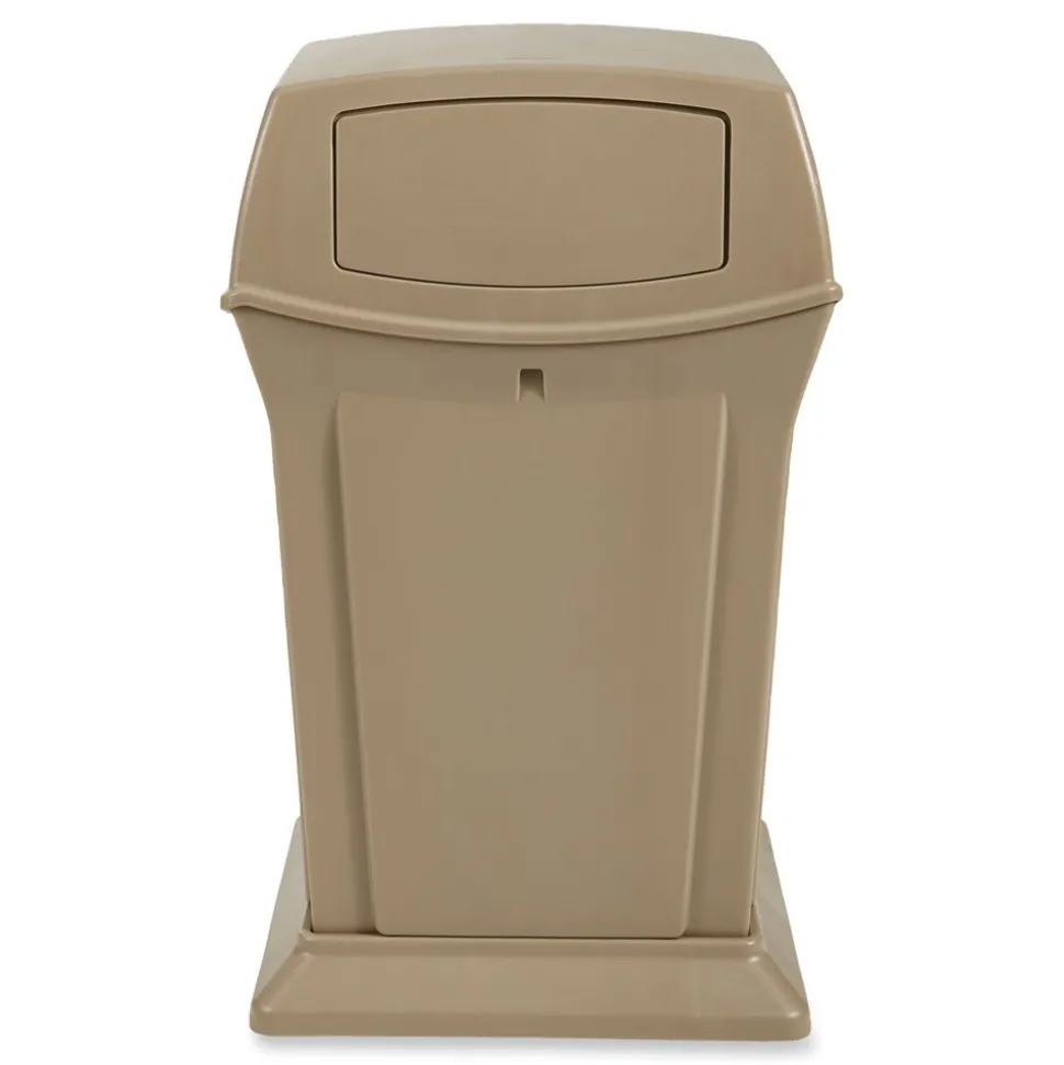 Rubbermaid Commercial Ranger 45-Gallon Fire-Safe Structural Foam Container - Beige