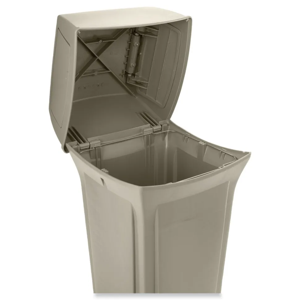 Rubbermaid Commercial Ranger 45-Gallon Fire-Safe Structural Foam Container - Beige