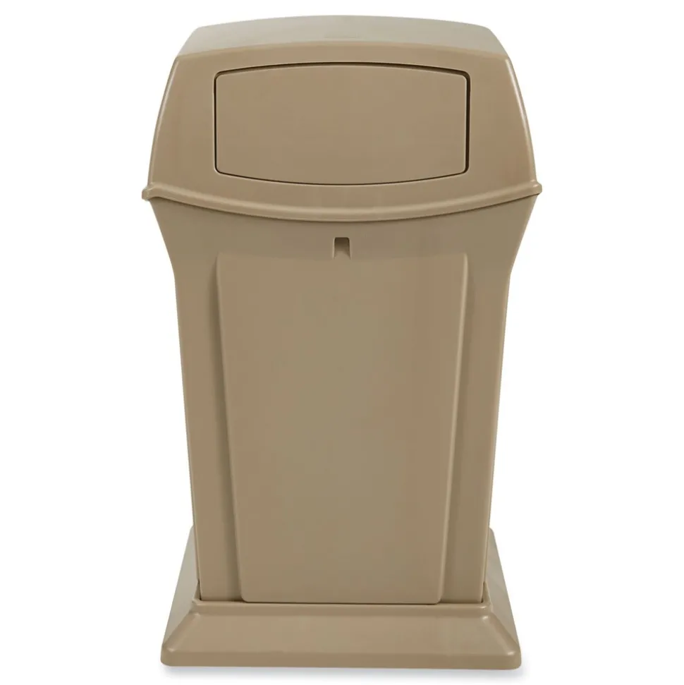 Rubbermaid Commercial Ranger 35-Gallon Fire-Safe Structural Foam Container - Beige