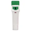 Rubbermaid Commercial Slim Jim Recycling Station Kit 1-Stream Paper 23 gal Plastic Green/Gray