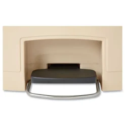 Rubbermaid Commercial Streamline 13-Gallon Resin Front Step Style Step-On Container - Beige