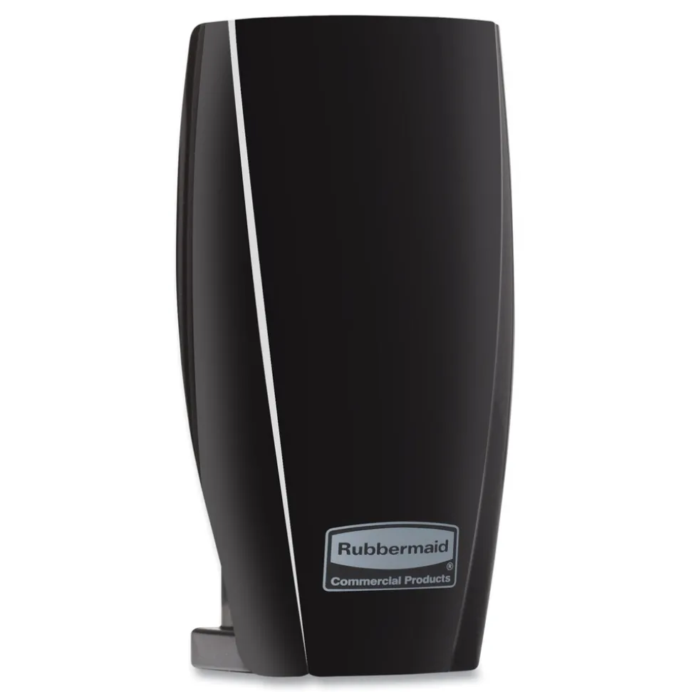 Rubbermaid Commercial TC TCell 2.9 in. x 2.75 in. x 5.9 in. Odor Control Dispenser - Black