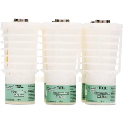 Rubbermaid Commercial TCell Microtrans Odor Neutralizer Refill - Cucumber Melon (6/Carton)