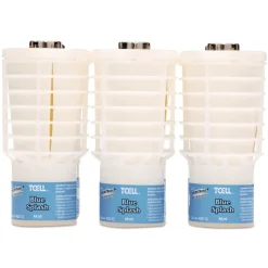 Rubbermaid Commercial TCell 48 mL Microtrans Odor Neutralizer Refill - Blue Splash (6/Carton)