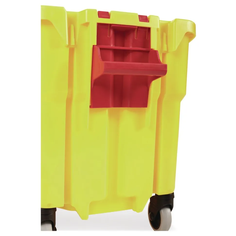 Rubbermaid Commercial WaveBrake 2.0 8.75 gal Plastic Bucket - Yellow