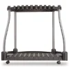 Rubbermaid FastTrack Garage Tool Tower Rack Plastic Holds Up to 40 Tools 38-in x 20.5-in x 34.4-in Black