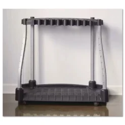 Rubbermaid FastTrack Garage Tool Tower Rack Plastic Holds Up to 40 Tools 38-in x 20.5-in x 34.4-in Black