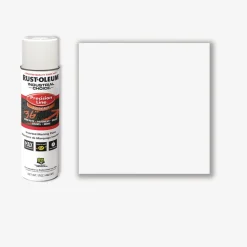 Rust-Oleum 17 oz. Aerosol Can Industrial Choice M1600 System Solvent-Based Precision Line Marking Paint - Flat White (12/Carton)