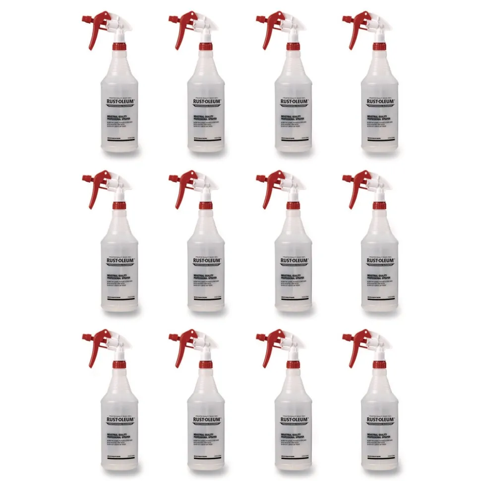 Rust-Oleum 32 oz Empty Trigger Sprayer - Clear (12/Carton)
