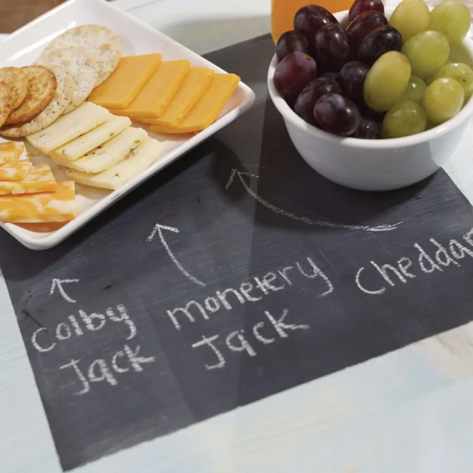 Rust-Oleum Chalkboard Paint, Matte Black, Quart Can, 4/Carton