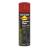 Rust-Oleum Hard Hat 15 oz. Aerosol Can High Performance V2100 System Rust Preventive Enamel Spray Paint - Flat White (6/Carton)