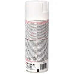 Rust-Oleum High Heat Enamel Spray Paint, Flat White, 12 oz Aerosol Can, 6/Carton