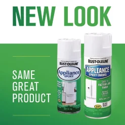 Rust-Oleum Specialty Appliance Epoxy Spray Paint, Gloss White, 12 oz Aerosol Can, 6/Carton