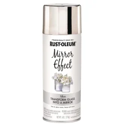 Rust-Oleum Specialty Mirror Effect Spray Paint, High Gloss Mirror, 6 oz Aerosol Can, 6/Carton