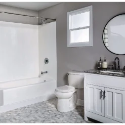 Rust-Oleum Specialty Tub and Tile Refinishing Kit, Gloss White, Quart, 4 Kits/Carton