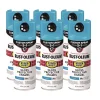 Rust-Oleum Stops Rust 5-in-1 Spray Paint, Gloss Maui Blue, 12 oz Aerosol Can, 6/Carton