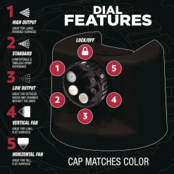 Rust-Oleum Stops Rust 5-in-1 Spray Paint, Flat Black, 12 oz Aerosol Can, 6/Carton