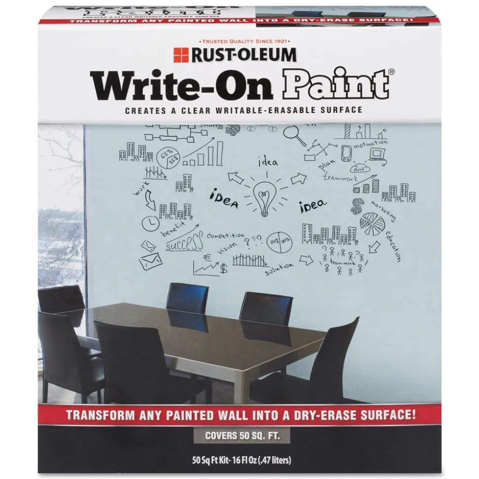 Rust-Oleum Write-On Paint Interior Matte Clear 16 Oz Pouch