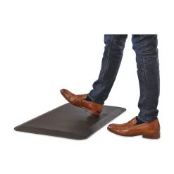 Safco 20 x 30 Anti-Fatigue Mat - Black