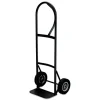Safco 16 x 16.25 x 51.5 Tuff Truck 400 lb Capacity Economy Truck - Black Enamel