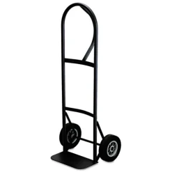 Safco 16 x 16.25 x 51.5 Tuff Truck 400 lb Capacity Economy Truck - Black Enamel
