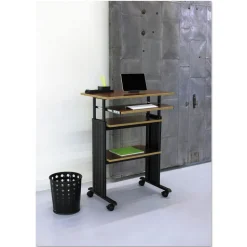 Safco 6-Gallon Steel Bubble Wastebaskets - Black