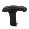 Safco Optional Height-Adjustable T-Pad Arms for Uber Big and Tall High-Back and Mid-Back Chairs - Black (1-Pair)