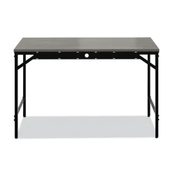 Safco Simple 45.5 in. x 23.5 in. x 29.5 in. Work Desk - Gray