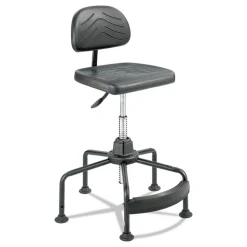 Safco Task Master 250 lbs. Capacity Economy Industrial Chair - Black