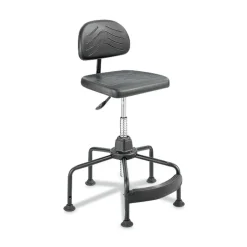 Safco Task Master 250 lbs. Capacity Economy Industrial Chair - Black