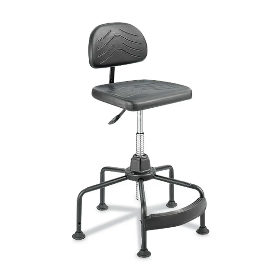Safco Task Master 250 lbs. Capacity Economy Industrial Chair - Black
