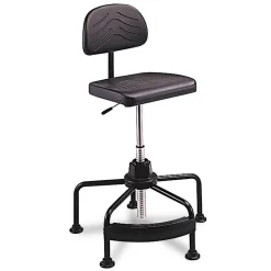 Safco Task Master 250 lbs. Capacity Economy Industrial Chair - Black